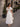Parien Cotton Floral Embroidery Sweetheart Neckline Dress