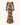 Parien Flocked Square Neck Bodycon Dress