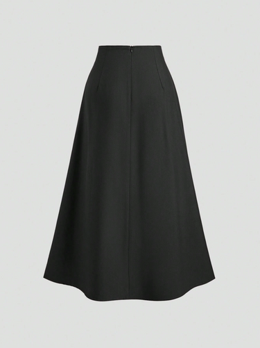 Parien High-End Commute Elegant A-Line Skirt