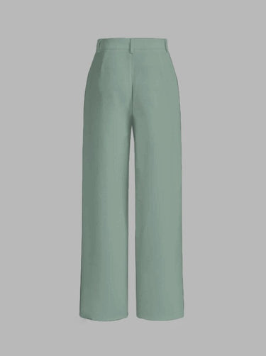 Parien High Waist Straight Leg Pants(CLEARANCE SALE)