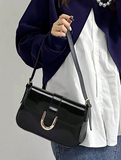 Parien Retor Black Square Bag