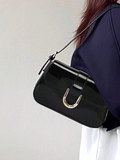 Parien Retor Black Square Bag