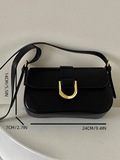 Parien Retor Black Square Bag