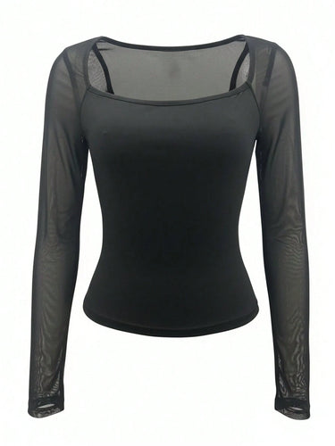 Parien Square Neckline Crop Top(CLEARANCE SALE)