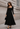Parien Striped Metallic Shiny Mesh Ruched Party Dress