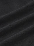 Parien Tie Front Lettuce Trim Trumpet Sleeve Mesh outwear Top