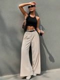 Parien Wide Leg without Belted Commuting Pant