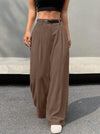 Parien Wide Leg Belted Pant