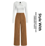 Parien white Knit Rib Solid Cut Out Front Tee