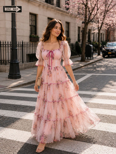 Rosabelle Tiered DayDream Bridgerton Dress