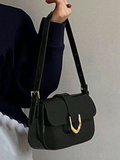 Parien Retor Black Square Bag