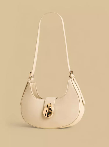Shoulder Bag with Zip Closure