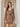 Solid Wrap Detail Ribbed Knit Sweater Dress Without Belt