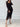 Square Collar Long Sleeve Floral Print Bodycon Dress
