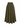 Parien Suede Army Green  Minimalist Skirt