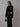 Parien Black Short Blazer And Long Pants 2-Piece Casual Outfit