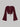 Wine red V-Neck Tie Front Bell Sleeve Versatile outwear Top
