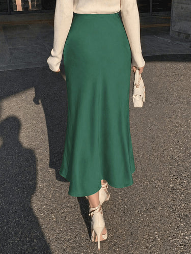 Versatile Fish Tail Hem Skirt