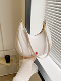 White Hobo Bag