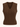 Coffee brown Cable Knit Sweater Vest Without Blouse