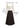 Parien Chocolate Brown Minimalist Midi Skirt