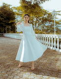 Off White Long Sleeve Luxury Dress( CLEARANCE SALE