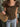 Parien Solid Color Fitted Tie-Waist Petal Sleeve Fitted Short Sleeve Top