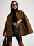 Cloak Sleeve Double Button Cape Coat(Clearance Sale)