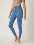BLUES High-Waisted Jeggings Without Pocket