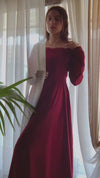 Parien Medium Waist Long Sleeve Luxury Dress( PRE ORDER