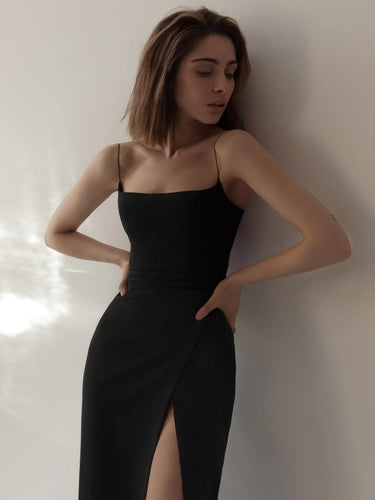 Spaghetti Strap Bodycon Dress(CLEARANCE SALE)