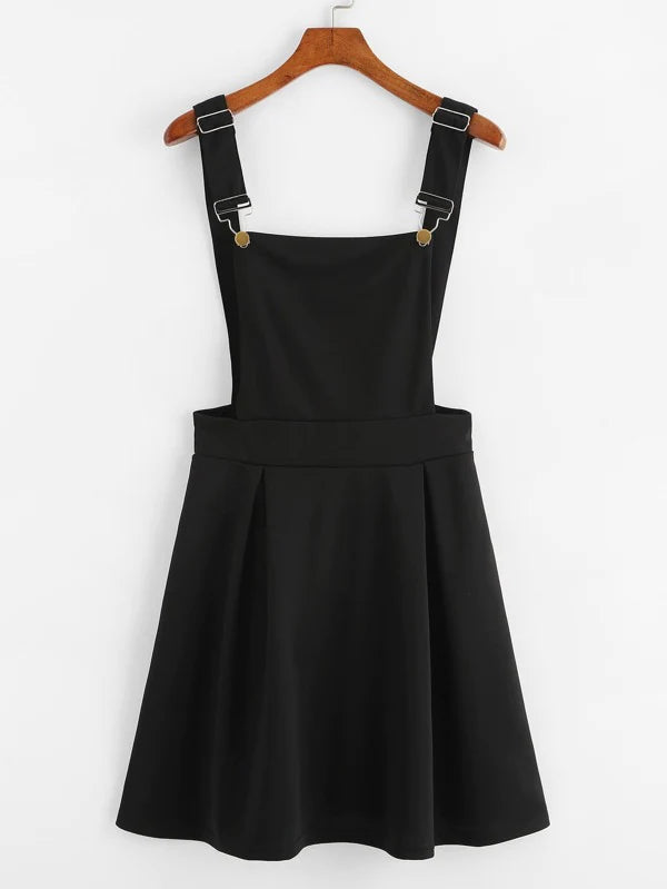 Box Pleated Pinafore Dress (Clearance Sale)