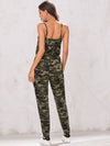 Camo Print Cami Jumpsuit( Clearance sale