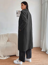 Double Breasted Slant Pocket Overcoat( CLEARANCE SALE