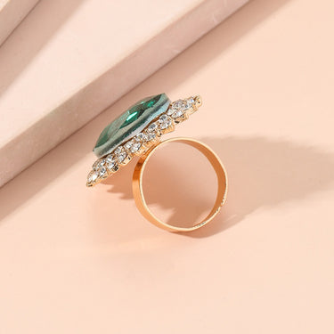 Dropshaped Adjustable Alloy Ring( Clearance sale