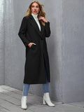 Notched Collar Single Button Overcoat (CLEARANCE SALE