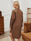 Lapels Single-Breasted Trench Coat