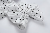 Slim-Fit Sheath Polka Dot Dress Party Dress( Clearance sale