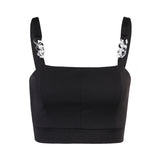 Parien Chain Midriff-Baring Camisole( CLEARANCE SALE