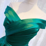 Off Shoulder Silk Formal Gown
