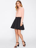 Solid Skater Skirt( Clearance sale