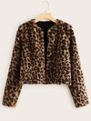 Open Front Leopard