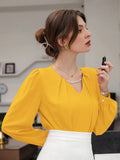 Puff Sleeve Solid Blouse( CLEARANCE SALE