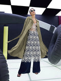 Slant Pocket Belted Trench Coat